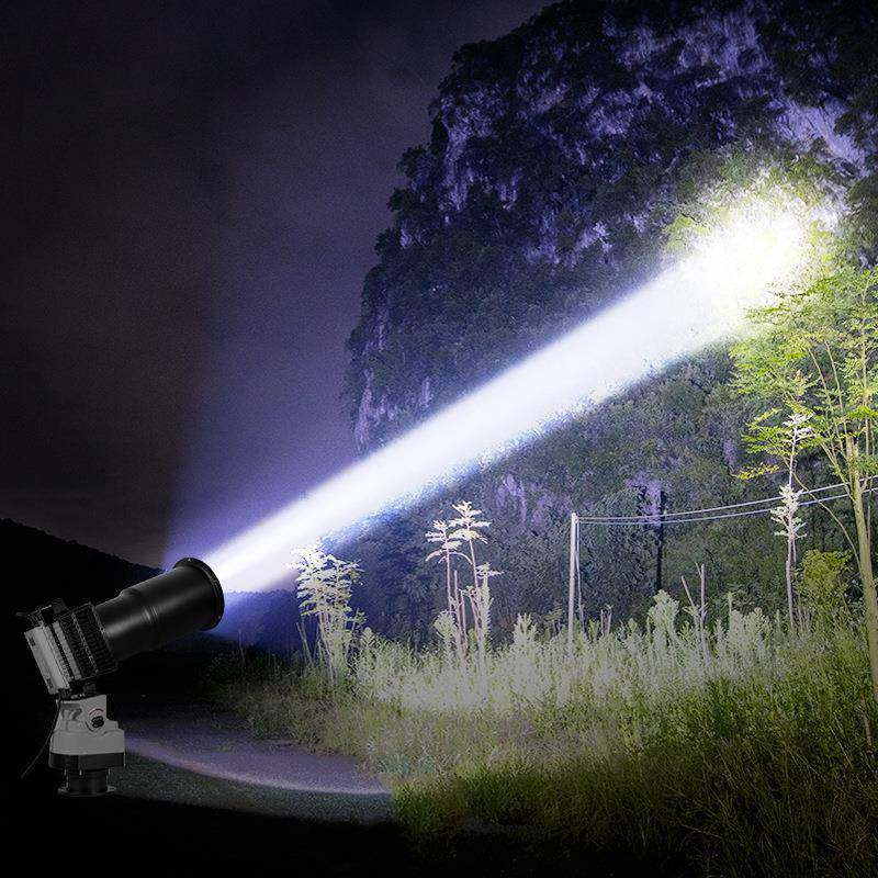 强光探照灯远程旋转巡航船用鱼塘监狱工地边防户外一束光LED射灯,家装灯饰光源,道路灯具/智慧路灯/智慧灯杆,淘宝优惠券,粉丝福利购,淘宝优惠卷