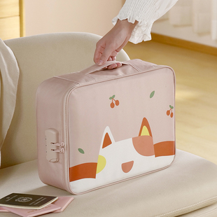 证件收纳包多功能家庭户口本资料文件卡包袋收纳盒家用整理箱