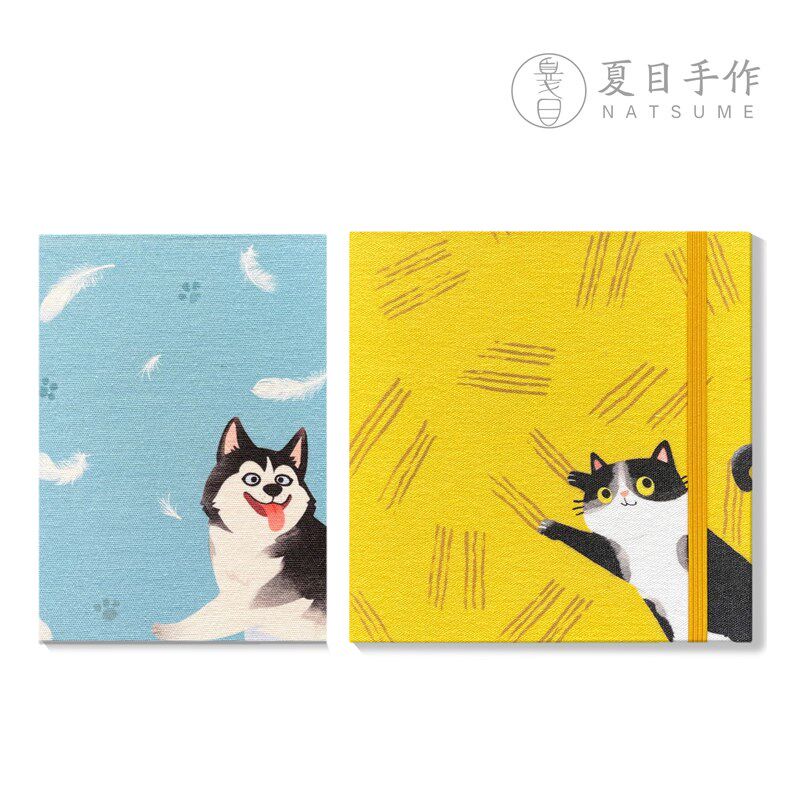 《捣怪喵汪》手工旅行水彩本手账速写本宝虹鲁本