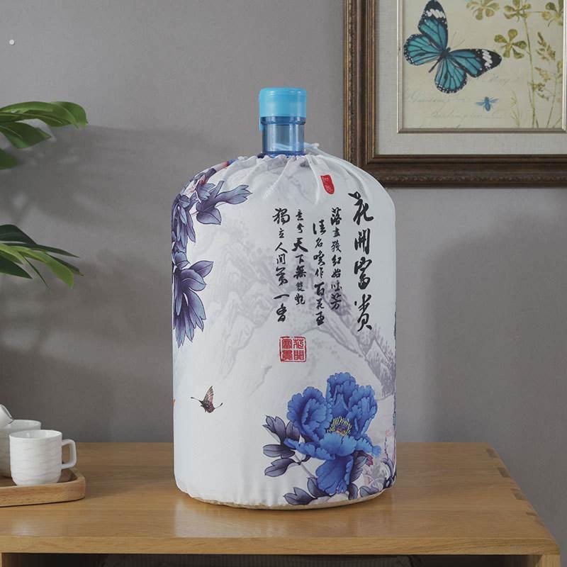 纯净水桶装水套遮光茶吧机罩盖饮水机防尘罩装饰水桶套家用巾简约