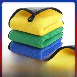 洗车毛巾 工厂直销擦车毛巾专用汽车用品珊瑚绒抹布定制LOGO