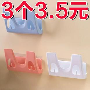 炒菜锅盖架壁挂免打孔神器放锅盖 架子厨房置物架菜板砧板收纳架