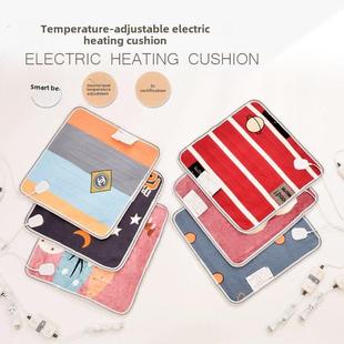 加热坐垫办公室座椅垫小电热毯坐垫发热椅垫插电式 暖垫理疗热敷