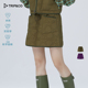 TRIP&CO2025新款 双面穿休闲运动短裙高级感女a字裙半身包臀半裙棉