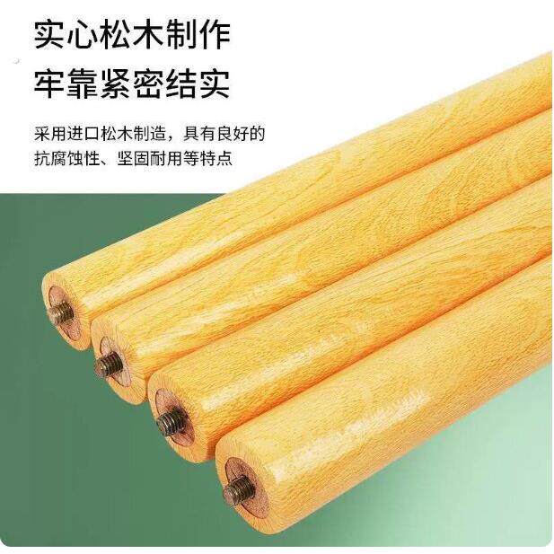实木桌腿圆形支撑架增高桌子凳子茶几材料柜子承重腿支架家俱配件