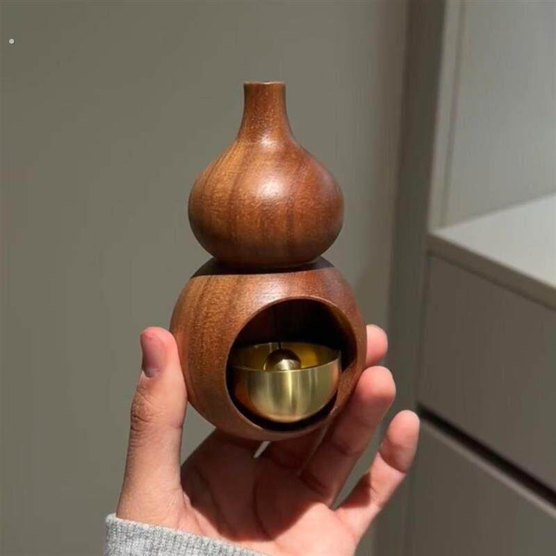 福禄门铃家用入户风铃小葫芦吸门式磁吸黄铜撞铃开门提醒门挂装饰