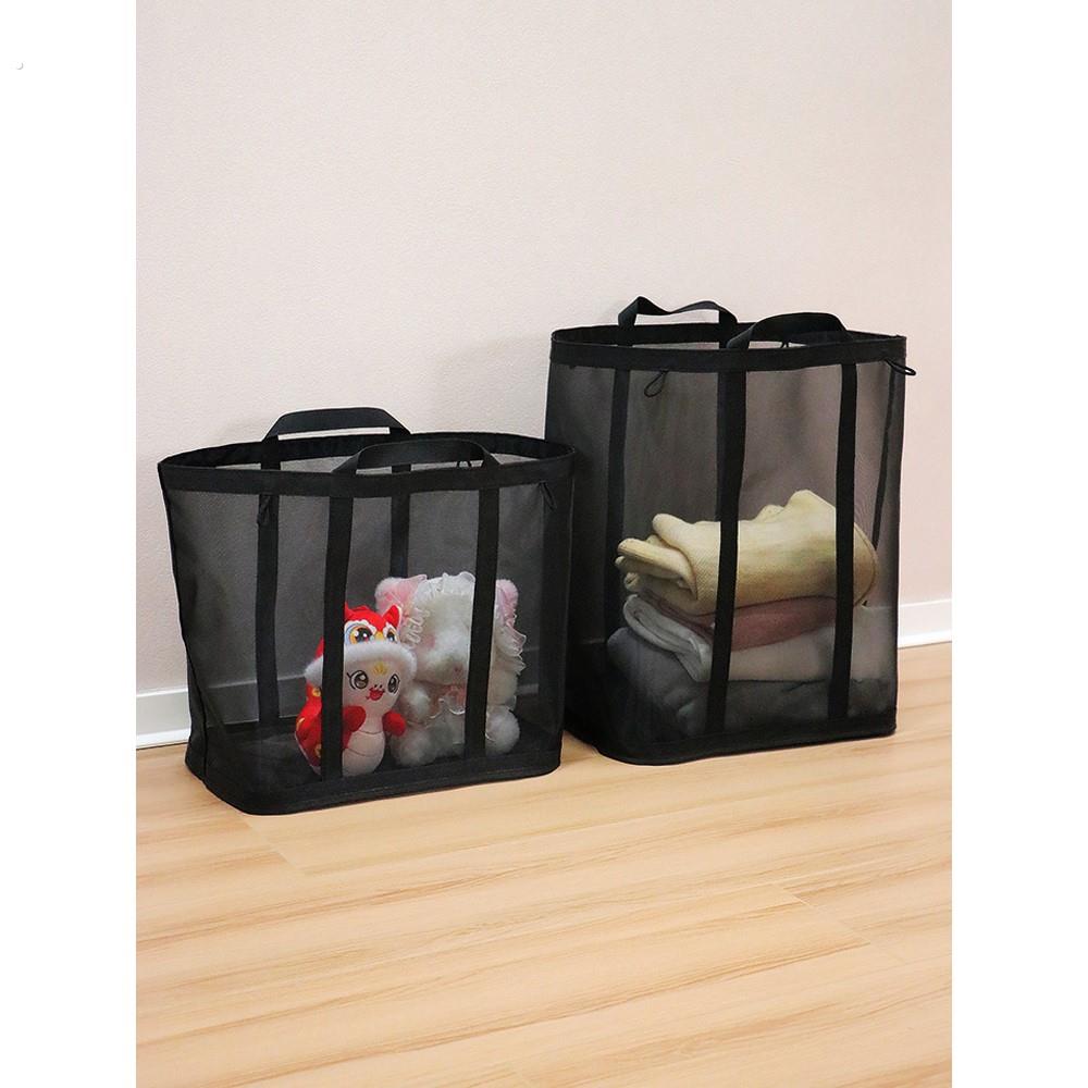 新款可折叠脏衣篓衣服收纳筐玩具桶卫生间浴室放衣神器透气洗衣篮