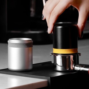 咖啡接粉杯51 咖啡机手柄磨豆机接粉咖啡闻香杯称豆杯 58m通用意式