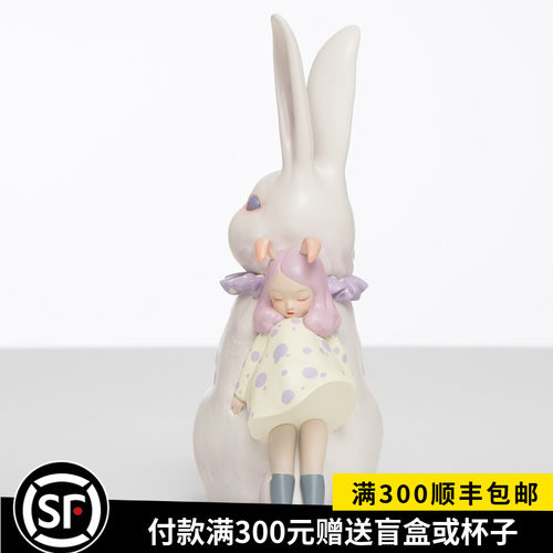 七月兔白夜童话可生活贾晓欧艺术品生日可爱少女新年