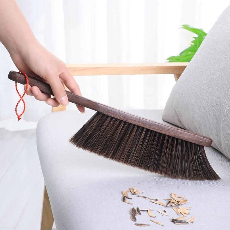 鬃毛刷棕毛刷子扫床刷长柄家用扫炕笤帚刷床硬毛工业用清洁大扫帚