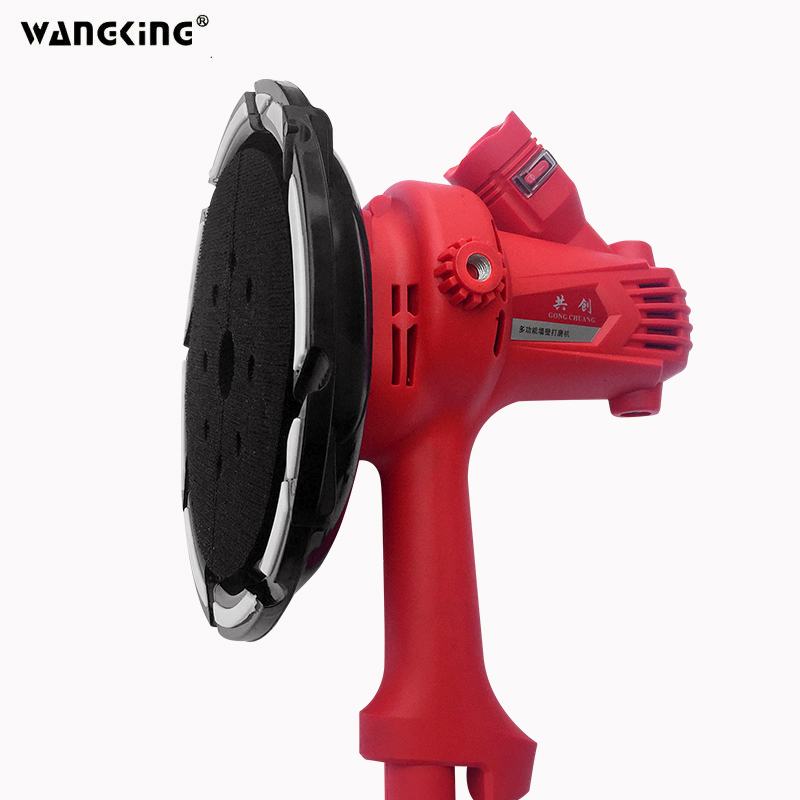 7寸 9寸墙面打磨机 自吸式无尘墙壁砂纸机 腻子磨墙机砂墙机