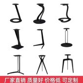 简约现代定铁艺大理石岩板加高支架角几架加厚碳素钢腿