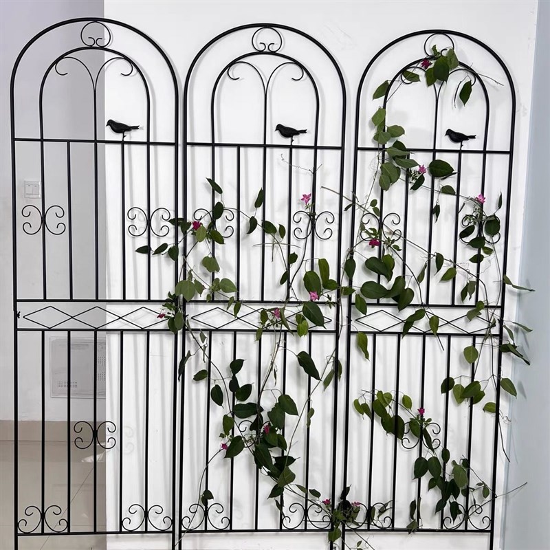 【8381人收藏】铁线莲爬藤架蔷薇月季种植花园栅栏户外花架支撑杆