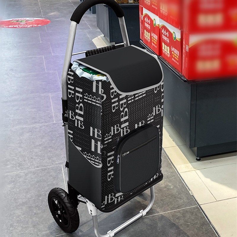 家用便携购物车收纳爬楼小推拉买菜车网红折叠超市老年轻便手推车,收纳整理,便携购物车,淘宝优惠券,粉丝福利购,淘宝优惠卷