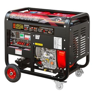 柴油发电机220v家用小型8千瓦5 12KW单相三相380V双电压