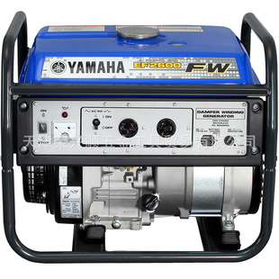 发电机 YAMAHA雅马哈EF2600FW四冲程汽油发电机单相2KW家用便携式
