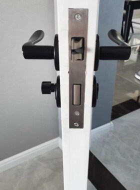 不锈钢锁芯木门门锁静p音通用型门消声房门房间老款单舌双舌执手.