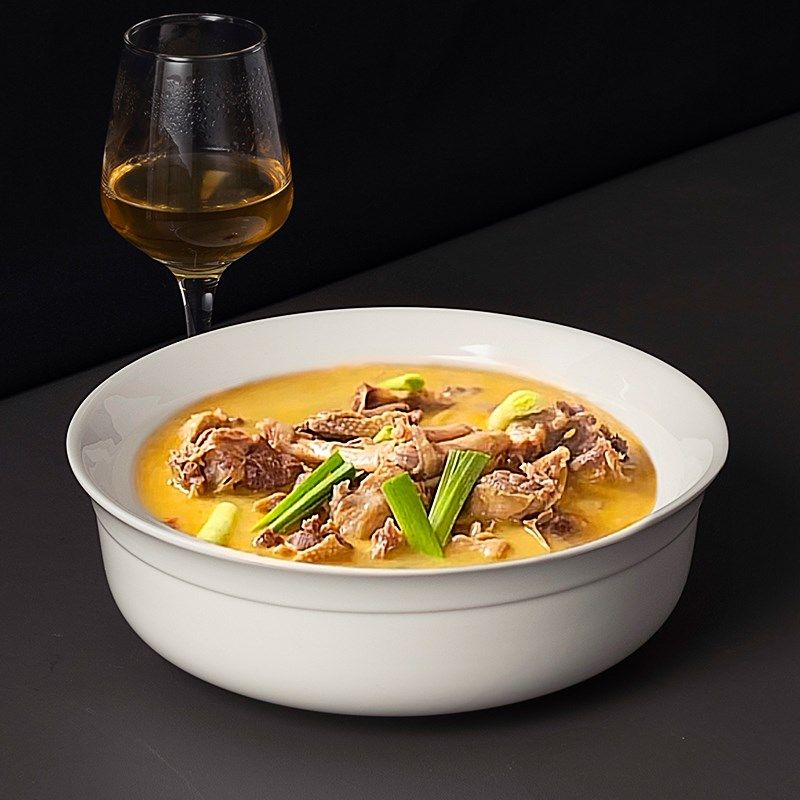 酒店鸭肉鸡肉汤碗甲鱼毛血旺牛肉丸汤盆酸菜鱼面碗商用深钵
