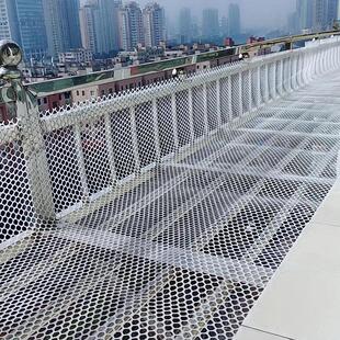 阳台防护塑胶网加厚网格飘窗晒衣服被子防掉护栏免打孔防盗窗垫板