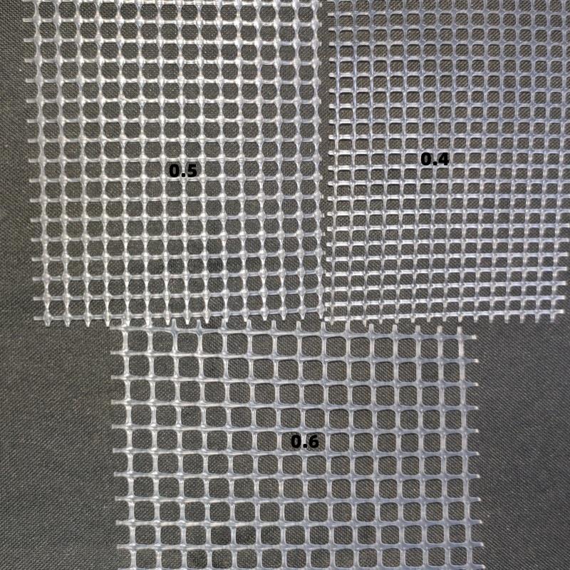 方格透明分隔片一体网塑料网格片网格滤网片PP网装饰管口PP平面网