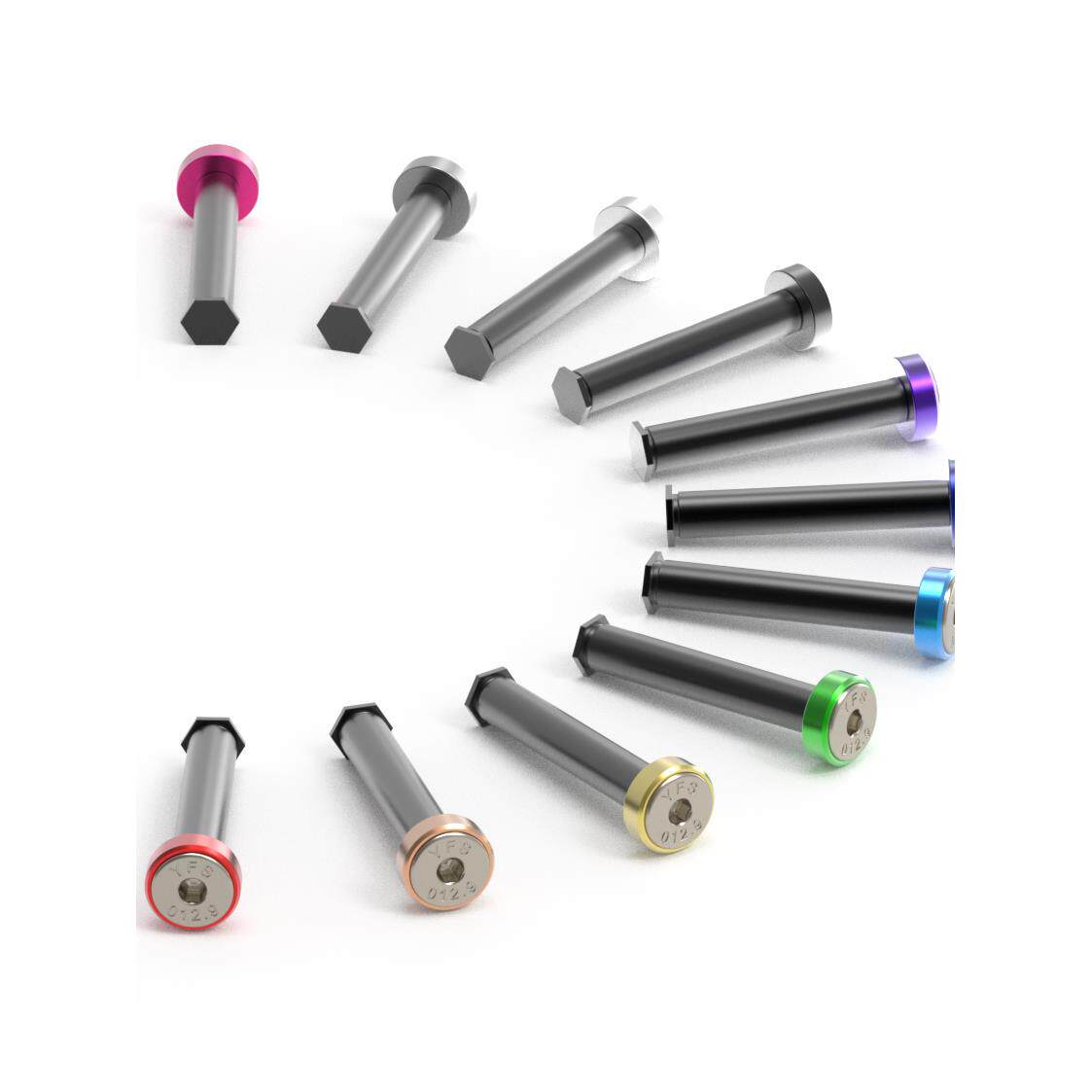 ULMOD 台式机 电脑 散热风扇螺丝 固定机箱 螺丝钉 DIY改装散热