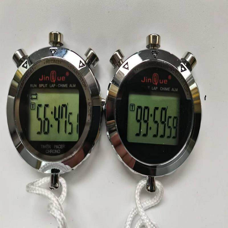 上海手表五厂金雀牌电子秒表SJ9-2II定时器计分器倒计时J9-2II