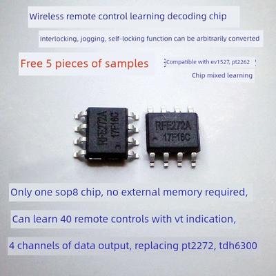 无线遥控解码芯片Ev1527解码芯片Rfe272A取代Pt2272 Tdh6300