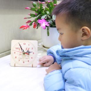 DIY自制时钟小学生科技小制作手工小发明钟面材料幼儿园钟表制作