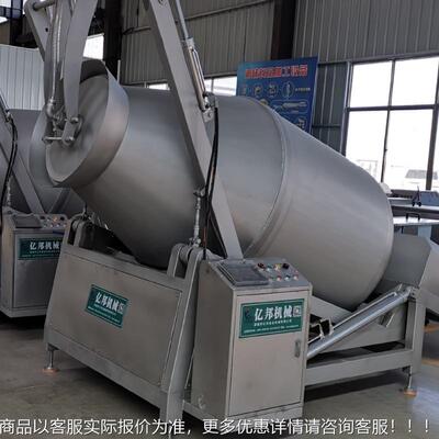 诸厂 商用多功能不锈肉钢质品液压滚揉机 城鸡家鸭肉条腌制PXW设