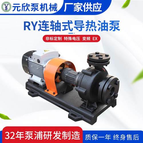 风冷式导热油泵耐高温离心泵RY65-40-160输送循环泵离心式热油泵