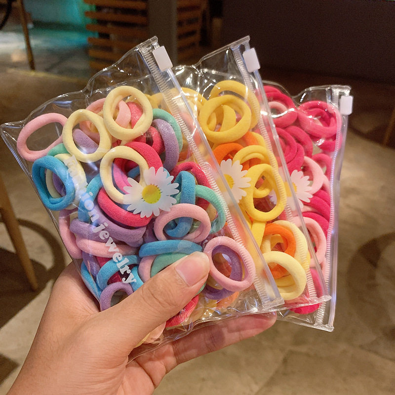 儿童发圈皮筋发弹性好扎头发头绳女韩版可爱毛巾圈发绳发饰女