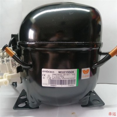 R404a原装恩布拉科冰箱冰柜压缩机NEK2150GK NEK2134GK NEU2178GK