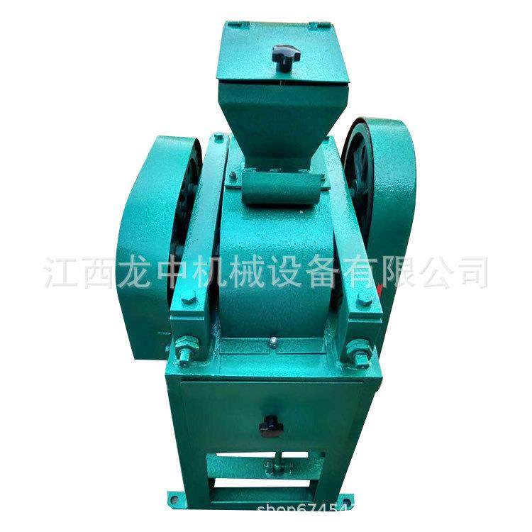 保定生产小型制砂机鹅卵石对辊破碎机建筑垃圾粉碎机试验室200*75