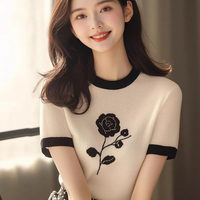 【商場同款】女夏短袖別致T恤衫