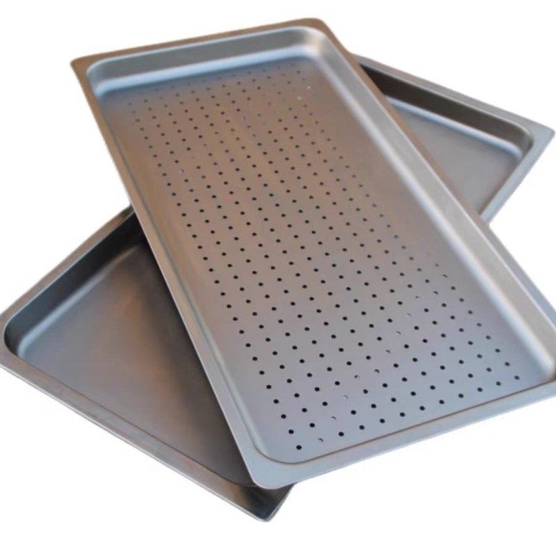 美大集成灶蒸烤箱专用304食品级不锈钢蒸盘蒸格篦子托盘39.5 28.5