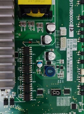 上海电梯P231715B000G12 门机板 99新几乎