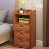 床头柜卧室小型现简约床边储物柜收纳置物柜简易床头带锁小柜子