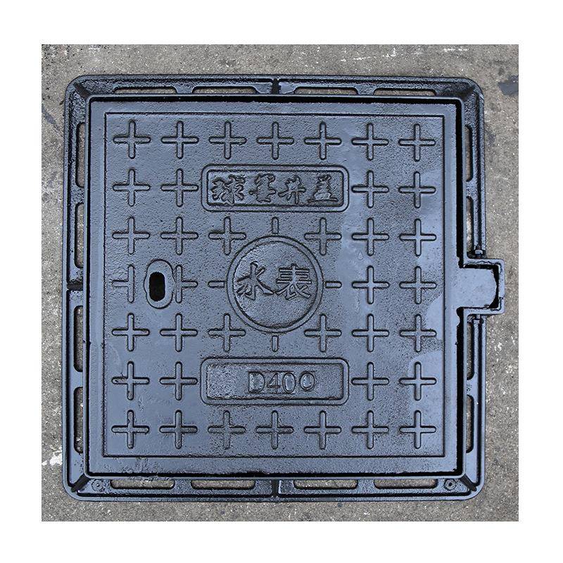 正方形实心窨井盖不锈钢铸铁方形井盖水务盖板给水站盖板工厂供应