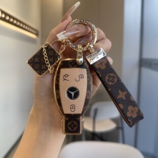 奔驰钥匙套新e级e300l包c级c260l壳a200l车glb gle350女男扣 glc