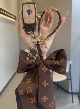 奔驰c260l钥匙套e300l车a200l cla glc gla glb220扣gle350 450壳