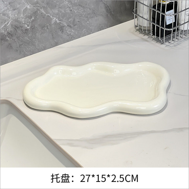 可爱陶瓷电动牙刷架家用卫生间牙刷置物架手动牙刷收纳架牙刷底座