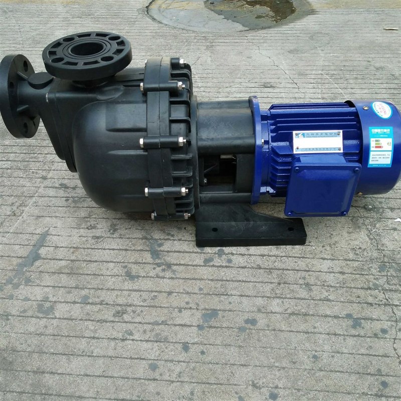 自吸式防腐蚀塑料大头泵耐强酸强碱泵RTD-40012L0.75/1.5/2.2/4KW