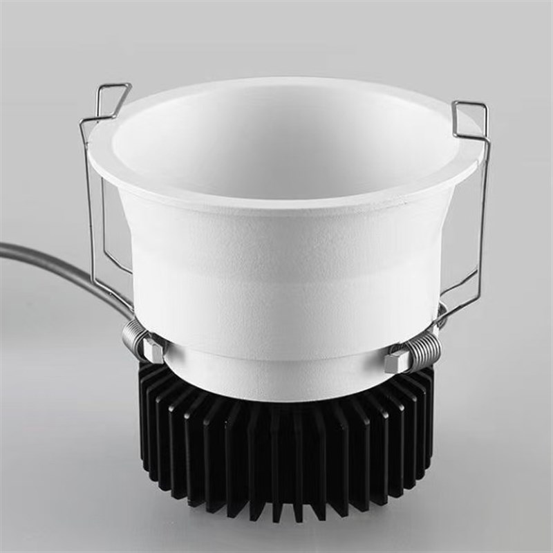 无主灯窄边框防眩洗墙灯射灯内嵌筒灯嵌入式客厅55 75 95开孔灯