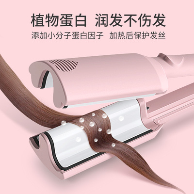 唯戈蛋卷头卷发棒羊毛蛋糕卷水波纹短发迷小型夹板
