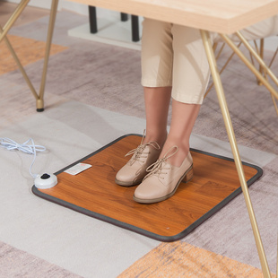 办公室暖脚神器冬天加热脚冷暖脚宝暖脚垫脚底电热桌下取暖器暖足