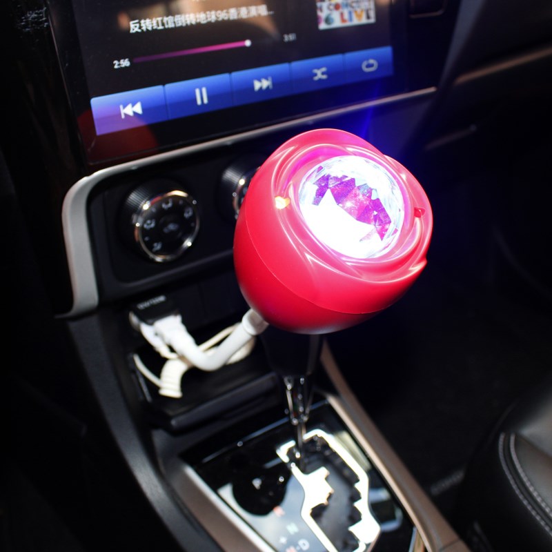 车载USB投影灯带遥控便携式迷你变色水纹灯圣诞装饰氛围灯星空灯