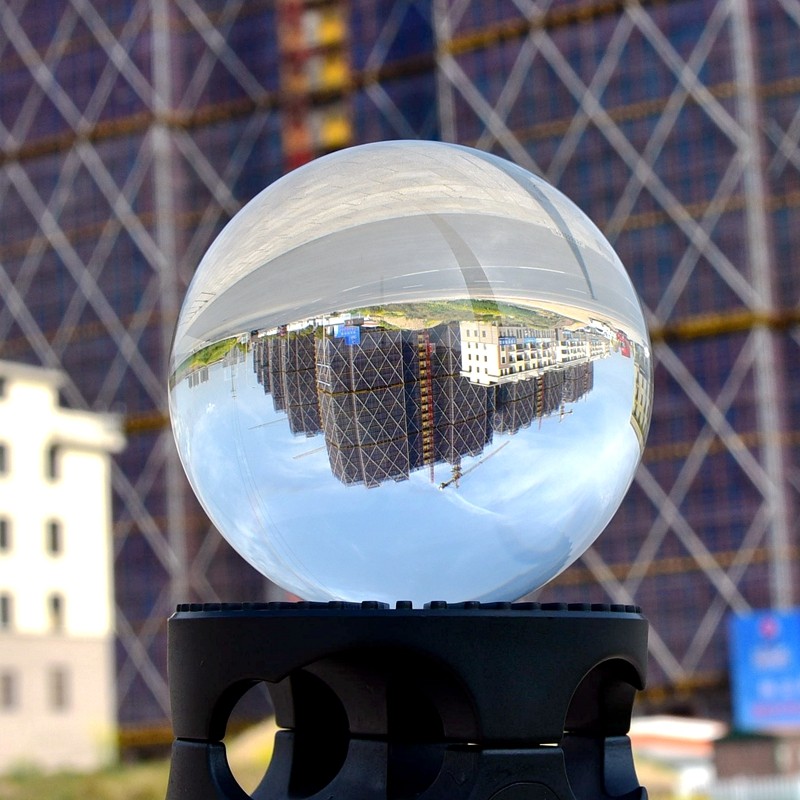 透明水晶球摄影拍摄道具魔术杂技表演拍照美甲玻璃球摆件8cm厘米