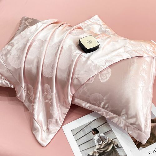 欧式贡缎提花枕套一对装成人单双人一只枕头套枕芯套4874cm包邮