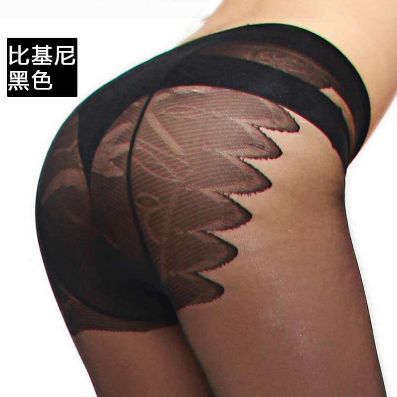 10双装比基尼大码蝴蝶档包芯丝防勾丝袜夏超薄打底连裤袜子女