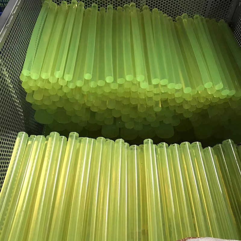 加工定制聚氨酯板棒牛筋棒优力胶空心管PU棒耐磨防撞减震垫片开模